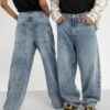 YOURTURN Baggy Jeans Unisex - Relaxed Fit Jeans - Dark Blue Denim -Kleding Verkoop 065c168ac6014a5eabb0b9d456597c17