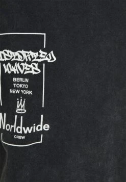 YOURTURN Print Wash Unisex - T-Shirt Print - Black -Kleding Verkoop 06943820840f4be1b34255108779d04e