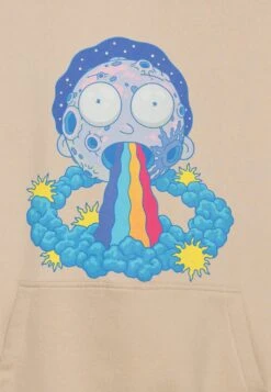 YOURTURN Rick And Morty Unisex - Hoodie - Beige -Kleding Verkoop 0e9b910241e34ba5840b53cf20f5bcbe