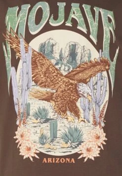 YOURTURN Unisex - T-Shirt Print - Brown -Kleding Verkoop 0fe15e72a7d74f2b9f5faf99cadf6939