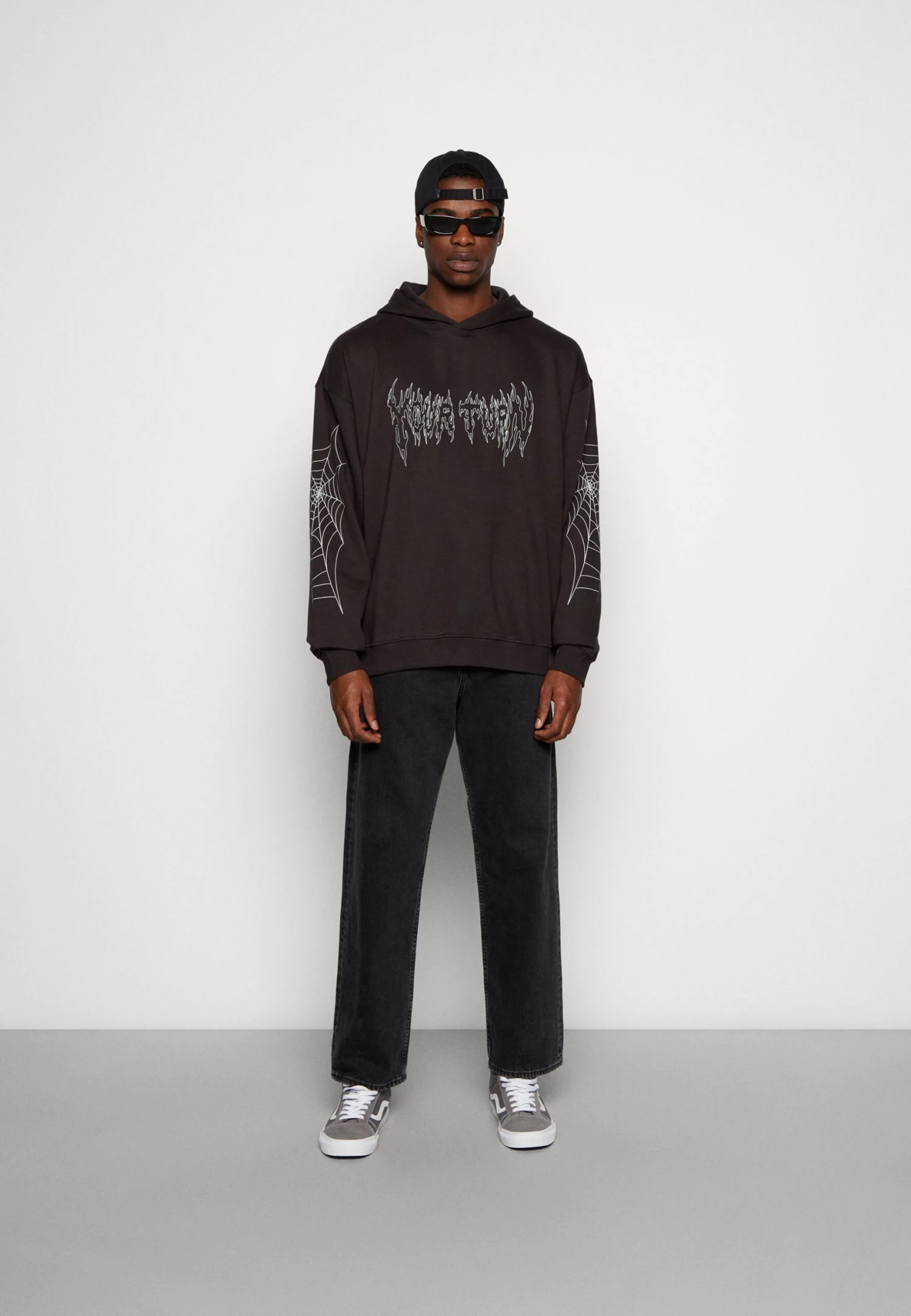 YOURTURN Spiderweb Unisex - Hoodie - Black 4 YOURTURN Spiderweb Unisex - Hoodie - Black - Afbeelding 2