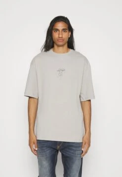 YOURTURN Unisex - T-Shirt Print - Dark Grey