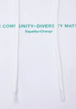 YOURTURN Unisex - Hoodie - White -Kleding Verkoop 1811505e1753468286d44b7b3e514bac