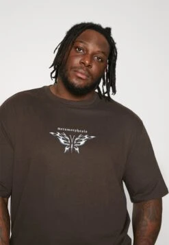 YOURTURN T-Shirt Print - Brown -Kleding Verkoop 274ec546c91c453d8b961eea9c224a24