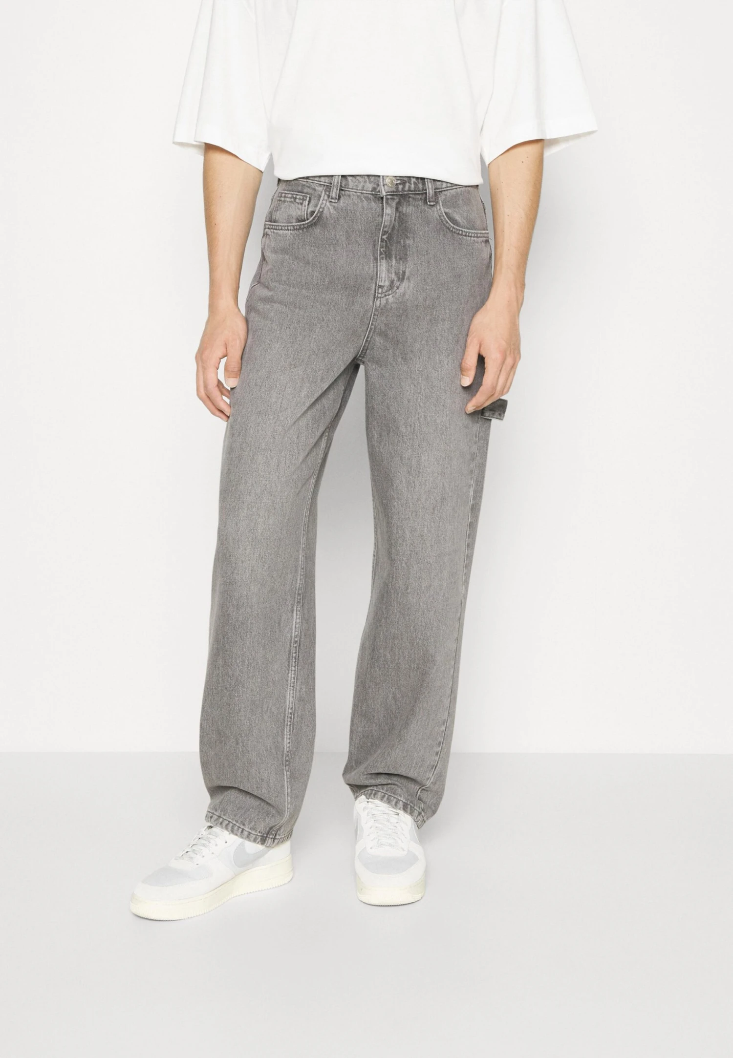 YOURTURN Unisex - Relaxed Fit Jeans - Grey 5 YOURTURN Unisex - Relaxed Fit Jeans - Grey - Afbeelding 3