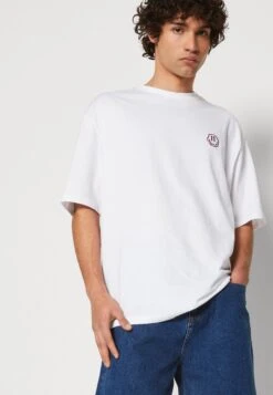 YOURTURN Unisex - T-Shirt Basic - White -Kleding Verkoop 2f6db178d0e249f59fa6579933ea8234