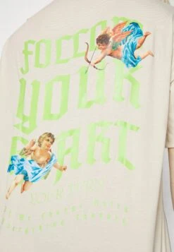 YOURTURN Unisex - T-Shirt Print - Beige -Kleding Verkoop 2f9ccbadf23e42bb865ba59dce3ca7cd