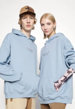 YOURTURN Unisex - Hoodie - Light Blue -Kleding Verkoop 3049c2a35e104211904fdfe43028d264