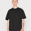 YOURTURN Heavy Weight Tee Unisex - T-Shirt Basic - Black -Kleding Verkoop 31b170c3cdb449e7a3a71b64b5e787de