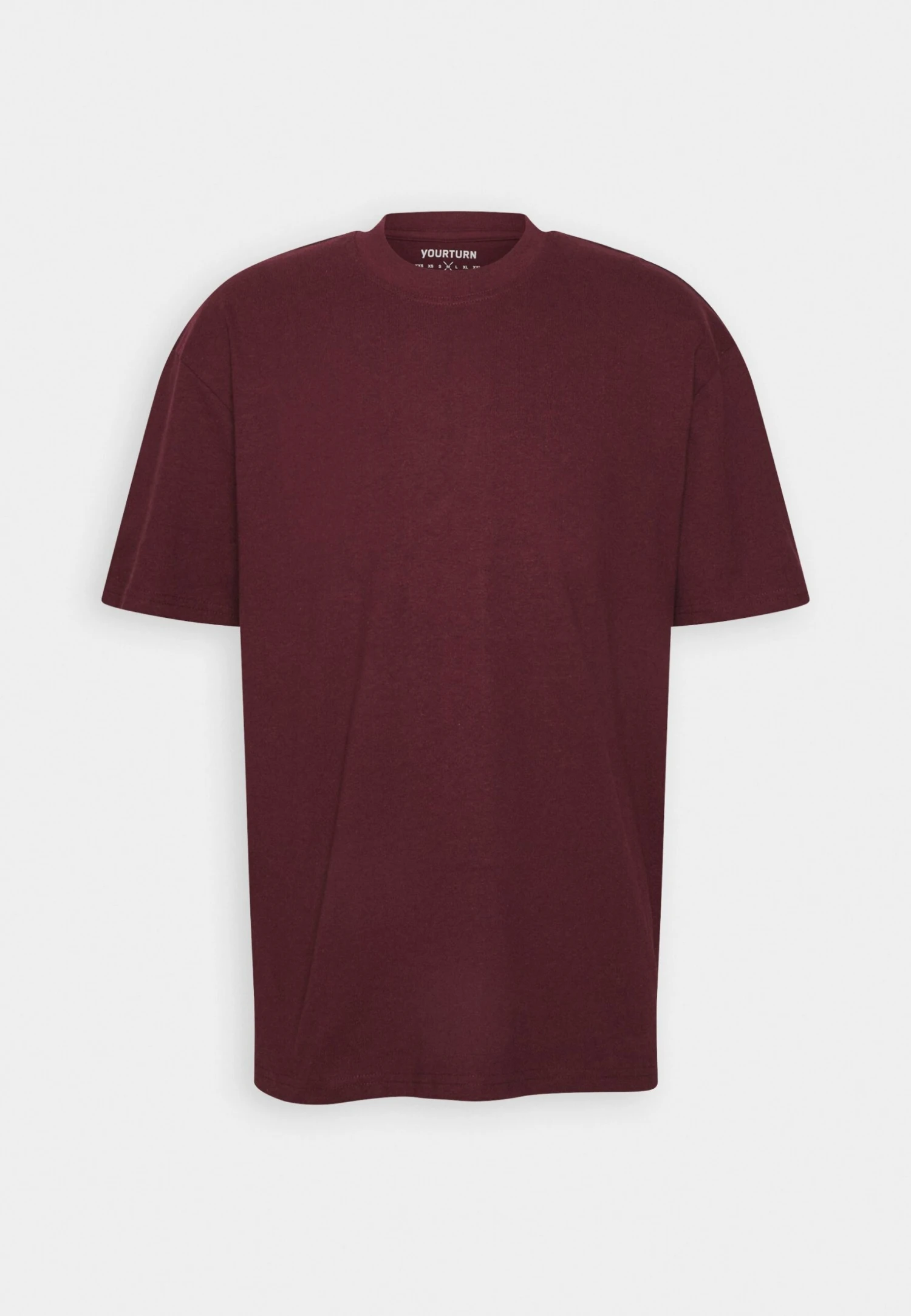 YOURTURN Unisex - T-Shirt Basic -Red 7 YOURTURN Unisex - T-Shirt Basic -Red - Afbeelding 5