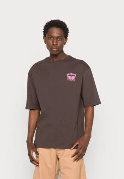 YOURTURN Nostalgia Future Tee Unisex - T-Shirt Print - Brown -Kleding Verkoop 36f7e96f8ea14564abd417ba45e7ff27