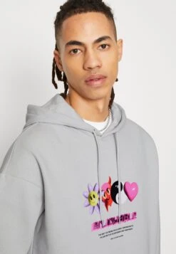 YOURTURN Unisex - Hoodie - Grey -Kleding Verkoop 3892a580917e4b94a503738ae6c81a43