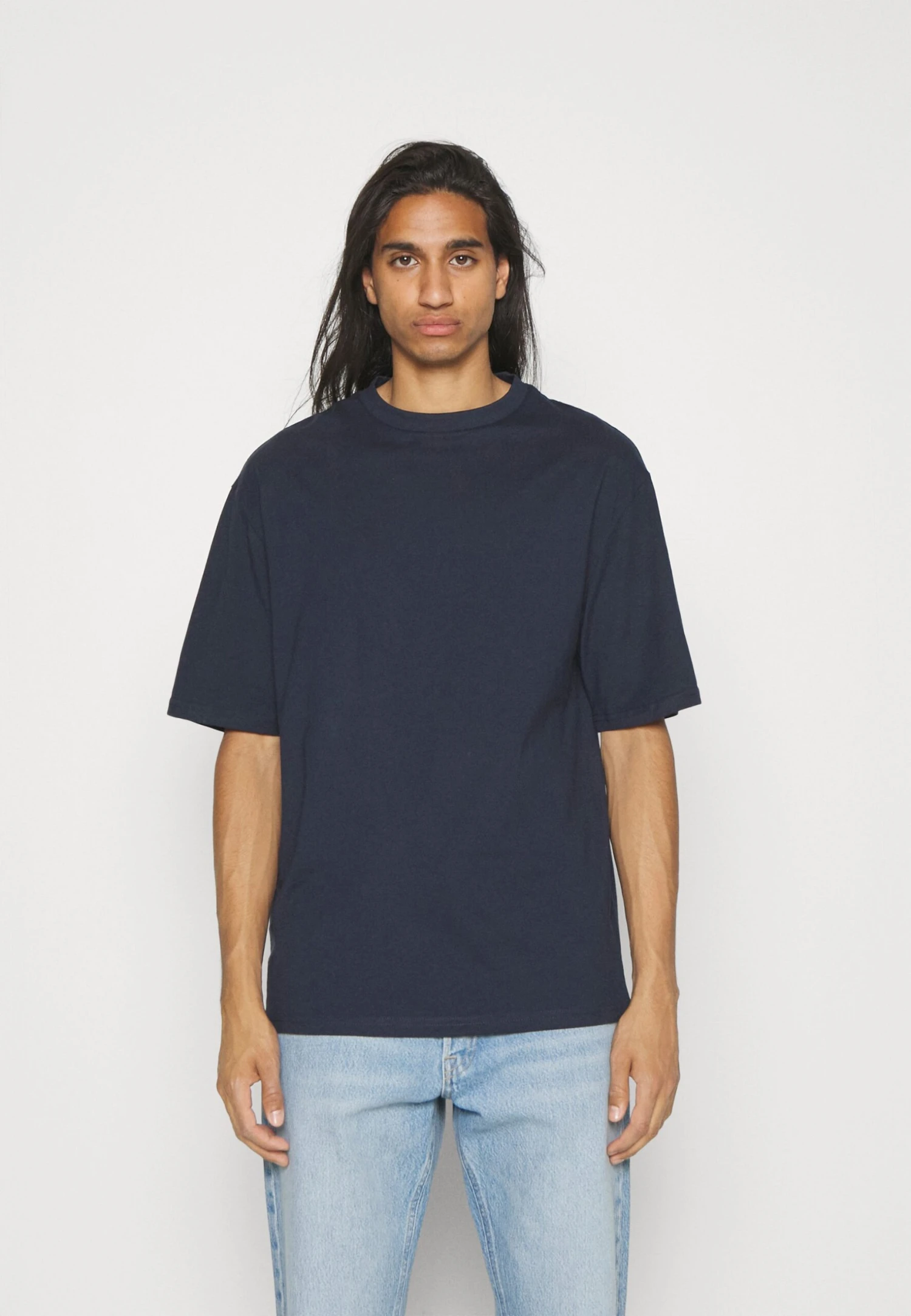 YOURTURN 3Pack Unisex - T-Shirt Basic - Olive, Beige, Dark Blue 4 YOURTURN 3Pack Unisex - T-Shirt Basic - Olive, Beige, Dark Blue - Afbeelding 2