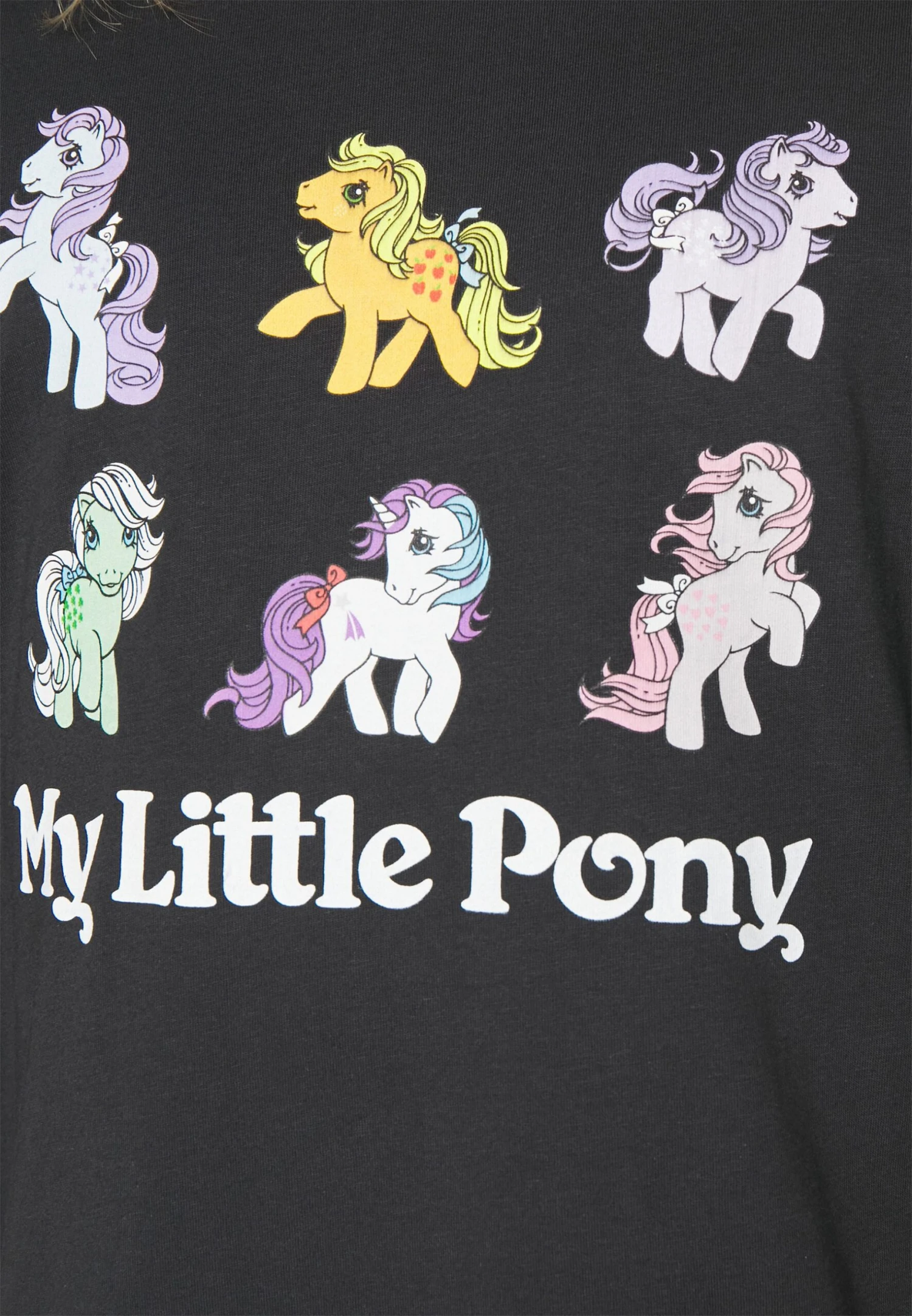 YOURTURN My Little Pony Unisex - T-Shirt Print - Black 8 YOURTURN My Little Pony Unisex - T-Shirt Print - Black - Afbeelding 6