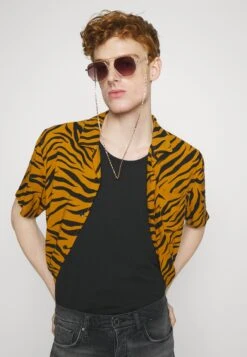 YOURTURN Genderless Resort- Overhemd - Black -Kleding Verkoop 48acc44811bf43d09c3968035f6f8ac4