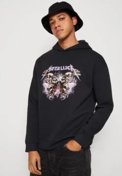YOURTURN Metallica Unisex - Hoodie - Black -Kleding Verkoop 48c95008560d4cc9af9ebce26d48a375