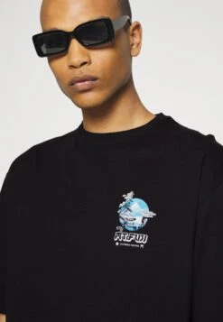 YOURTURN Unisex - T-Shirt Print - Black -Kleding Verkoop 53e89e563602486a9f42330bca30c7ba