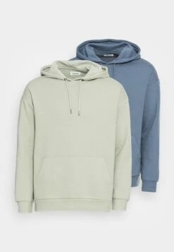 YOURTURN 2 Pack Unisex - Hoodie - Blue/LightGreen -Kleding Verkoop 55fc67f0d71641fbad34a79195d3ab11