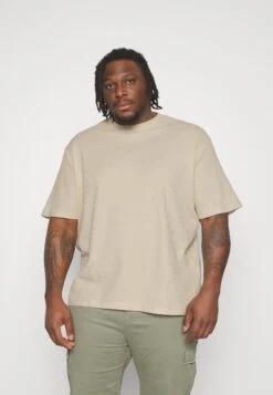 YOURTURN Unisex - T-Shirt Basic -Light Green/ Off-White -Kleding Verkoop 57da568ea653443296d19c012be9e1e6