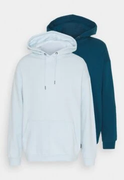 YOURTURN 2 Pack Unisex - Hoodie - Teal/Light Blue -Kleding Verkoop 59345ff175764201a16d944734767215