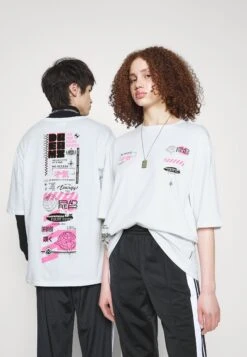 YOURTURN Unisex - T-Shirt Print - White