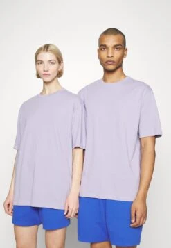 YOURTURN 3Pack Unisex - T-Shirt Basic - Light Green/Lilac/Light Brown -Kleding Verkoop 5de7d1e0790e43e4a061efccef62e869