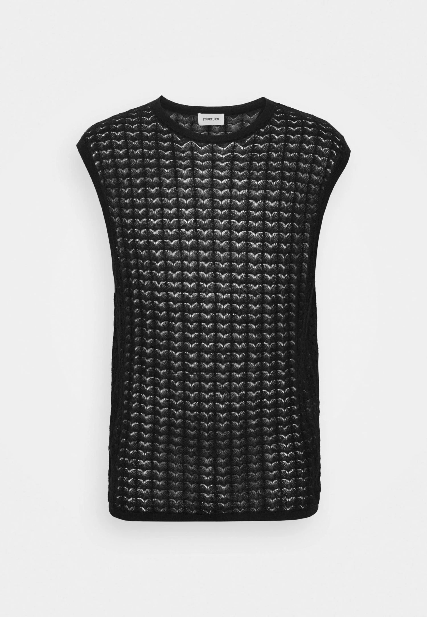 YOURTURN Sheer- Trui - Black 7 YOURTURN Sheer- Trui - Black - Afbeelding 5