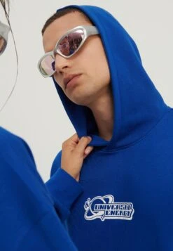 YOURTURN Unisex - Hoodie - Blue -Kleding Verkoop 612b197e73ff40d28c1668ae92ccad30