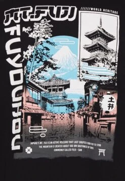 YOURTURN Unisex - T-Shirt Print - Black -Kleding Verkoop 65be0c6048494586a98f79a2d28b947c