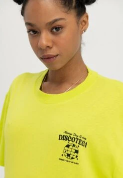 YOURTURN Unisex - T-Shirt Print - Light Green -Kleding Verkoop 66f516f8ca57475ab822cc9805fa652f