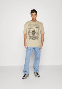 YOURTURN Unisex - T-Shirt Print - Tan -Kleding Verkoop 73f8db4003054d17ba60262cd2a4dd6d