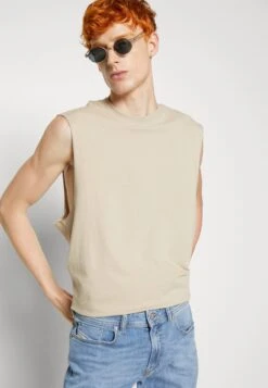 YOURTURN Unisex 2 Pack - Top - Beige/Dark Blue -Kleding Verkoop 77d67afd4289486d9416957cbdbe4950