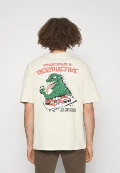 YOURTURN T-Shirt Print - Beige -Kleding Verkoop 7b38bd86cf4047c89b04b38203e05b1d