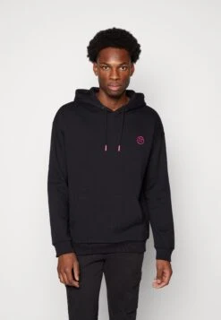 YOURTURN Embroidered Text Hoodie Unisex - Hoodie - Black -Kleding Verkoop 831f28d556604900b99533bf068001a6