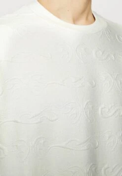 YOURTURN Tribal Embossed Unisex - Sweater - Off White -Kleding Verkoop 8c390ca9c9fe42218bf5de86ef627030
