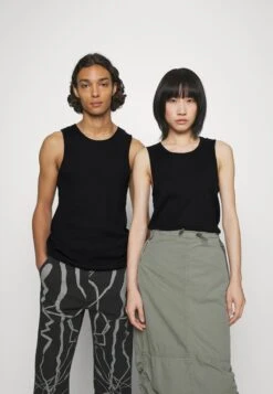 YOURTURN Slim Fit Ribbed Tank Unisex 2 Pack- Top - White/Black 11 YOURTURN Slim Fit Ribbed Tank Unisex 2 Pack- Top - White/Black -Kleding Verkoop 96335268f9184c26b425f1de3d89ee68