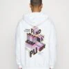 YOURTURN Letters - Hoodie - White -Kleding Verkoop a743fa99f1794f2b896b23022ee07dab