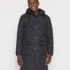 YOURTURN Coat Unisex - Halflange Jas - Black -Kleding Verkoop a864746bb7334e76904f16dff257c9c8