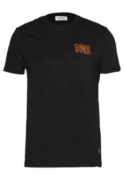 YOURTURN Unisex Observer- T-Shirt Print - Black -Kleding Verkoop b58e3e05bf1848fabb9325241bde7c0e