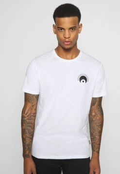 YOURTURN Eye Moon Tee Unisex - T-Shirt Print - White -Kleding Verkoop ba591ffaaba04992a8b039fa3f3881a3