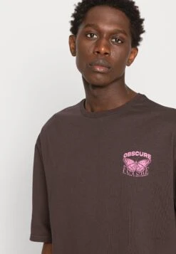 YOURTURN Nostalgia Future Tee Unisex - T-Shirt Print - Brown -Kleding Verkoop c005d8a45c934be4a730896b82b831be