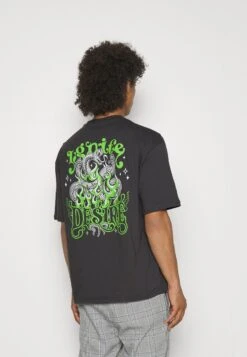 YOURTURN Snake Desire Tee Unisex - T-Shirt Print - Dark Grey 11 YOURTURN Snake Desire Tee Unisex - T-Shirt Print - Dark Grey -Kleding Verkoop c10a5b67c1d54582948d04288bb72d47