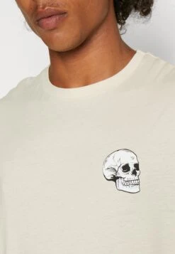 YOURTURN SkullGraphic- T-Shirt Print - Beige -Kleding Verkoop c564c1f2f9e743cc97f7df38fcdd588c