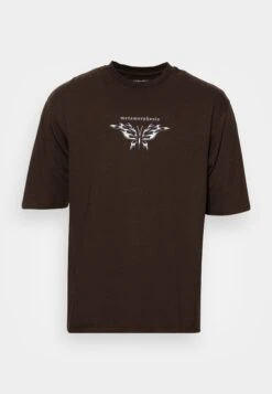YOURTURN Unisex - T-Shirt Print -Dark Brown -Kleding Verkoop ca18b6151bd04a5da1b9ef06da836250