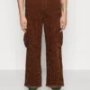 YOURTURN Corduroy Unisex - Cargobroek - Dark Brown -Kleding Verkoop ca80e85287d645dc850f871c6e801d99