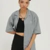 YOURTURN Unisex - Overhemdblouse - Grey -Kleding Verkoop cb4dbed163d340b5a4a4b53435d72cc6