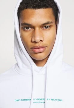YOURTURN Unisex - Hoodie - White -Kleding Verkoop cc02735d57e34d6bb55d6134f1e64301