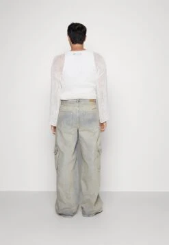 YOURTURN Unisex - Relaxed Fit Jeans - Light Blue Denim -Kleding Verkoop ceaa8ab20c7c473f9c0c8b842dfbb248