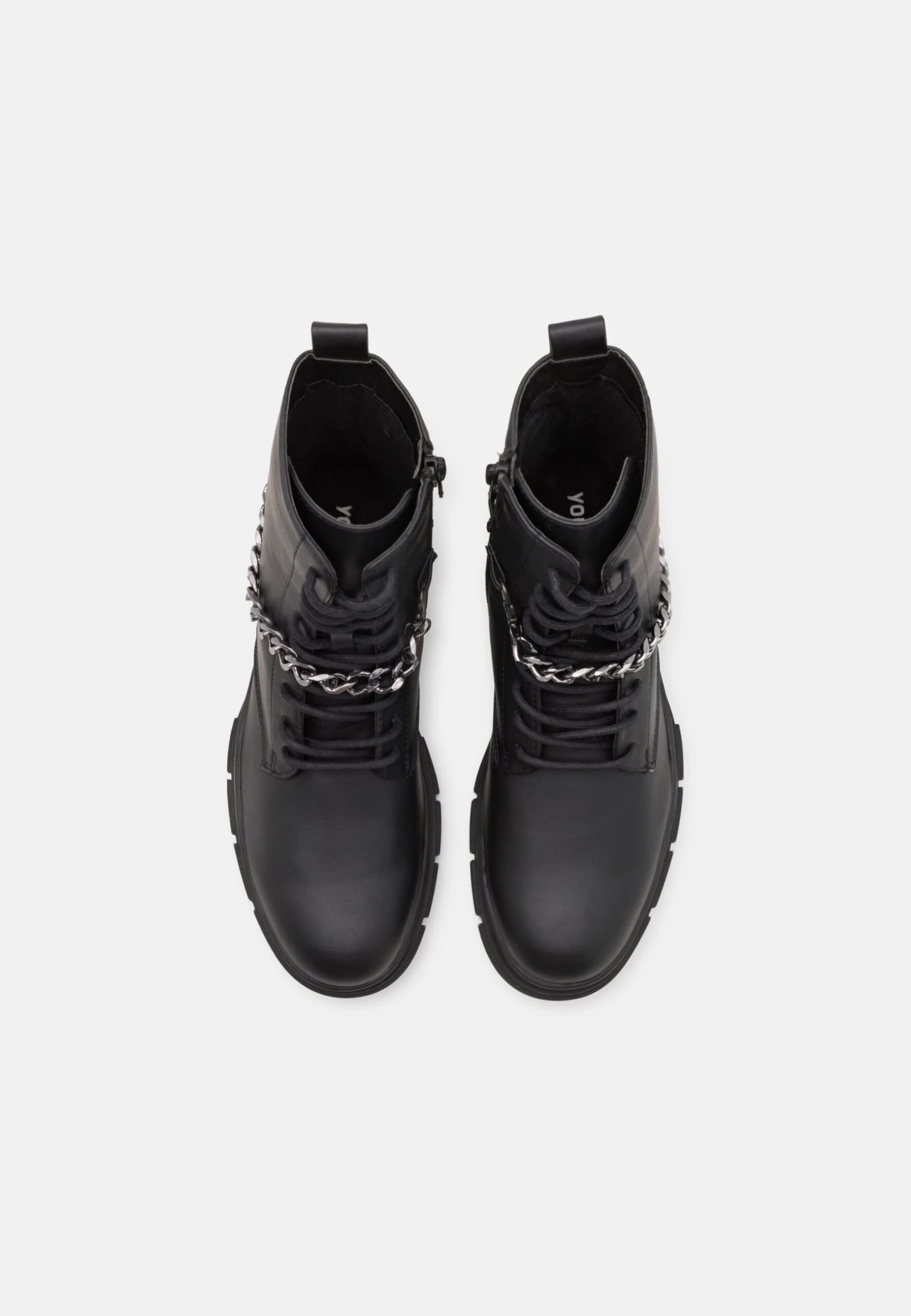 YOURTURN Unisex - Veterboots - Black 6 YOURTURN Unisex - Veterboots - Black - Afbeelding 4