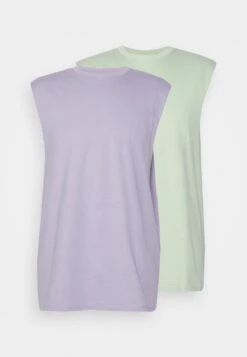 YOURTURN Unisex 2 Pack - Top - Lilac/Light Green -Kleding Verkoop d2e0315a2c7747039305747e997ed191